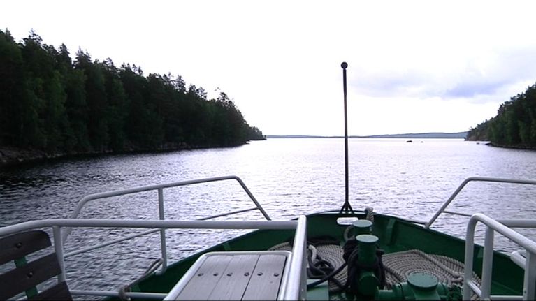 laivan keula ja Päijänne