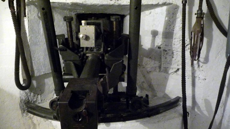 Korsutykki Joensuun bunkkerimuseossa