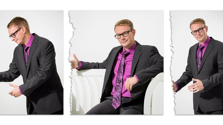 Teemu Kunnon avioerovalokuva.