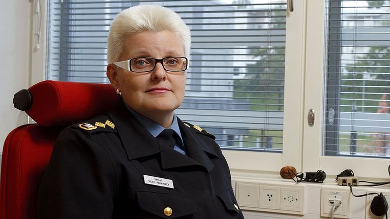 Pelastusopiston rehtori Mervi Parvianen