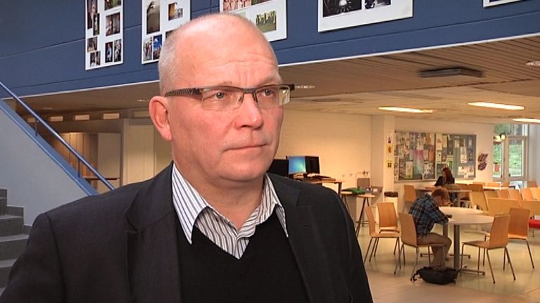 Maailman rehtorijärjestö ICP:n puheenjohtaja ja Cygnaeus-lukion rehtori Ari Pokka.