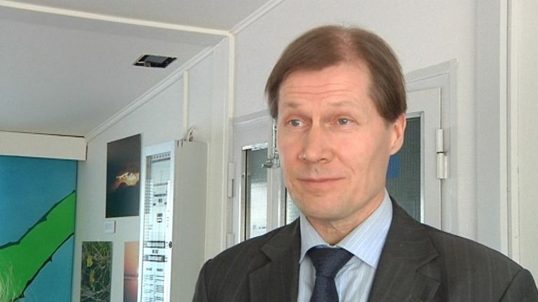 Osastopäällikkö Pentti Lähteenoja maa- ja metsätalousministeriöstä