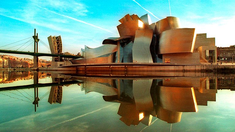 Guggenheim museo Espanjan Bilbaossa.
