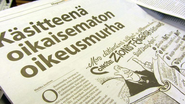 Juutalaiskirjoitusten julkaiseminen jatkuu Magneettimediassa huolimatta käräjäoikeuden tuomiosta.