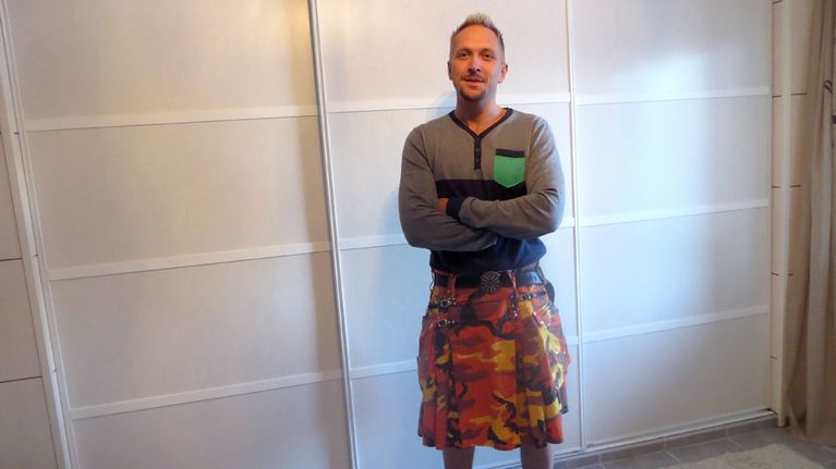 Antti Valta kiltti päällä