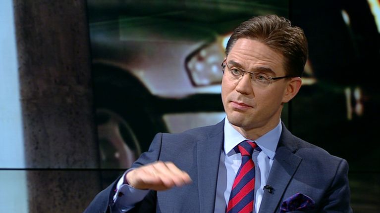 Pääministeri Jyrki Katainen.