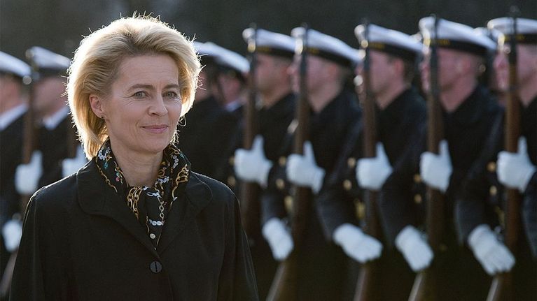 Saksan puolustusministeri Ursula von der Leyen.