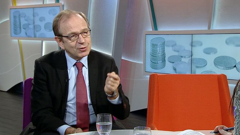 Suomen Pankin pääjohtaja Erkki Liikanen.