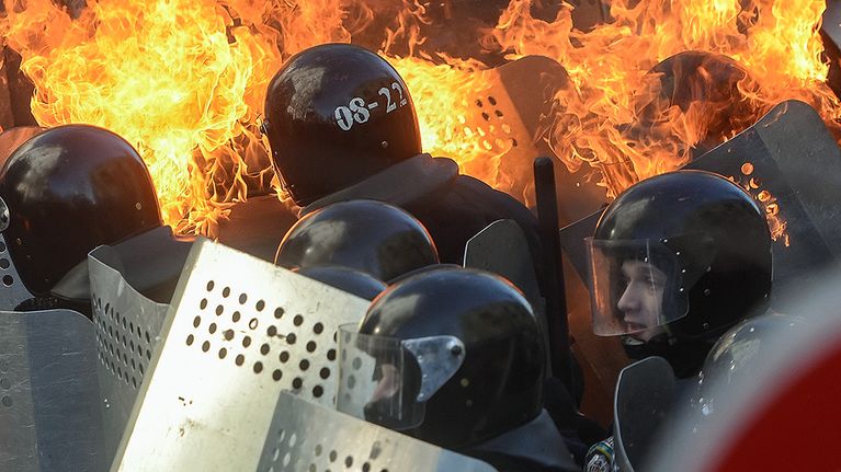 Ukraina Kiev mielenosoitukset.