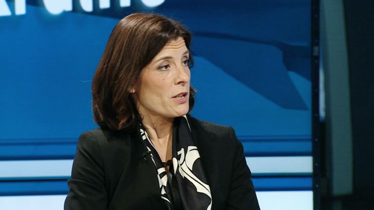 Karin Enström, Ruotsin puolustusministeri, moderaterna (kokoomus).