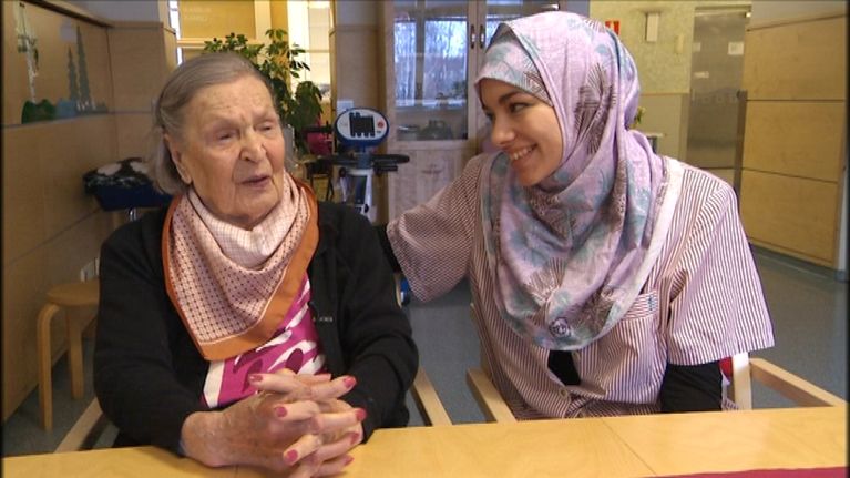 Raija Eskola ja Nora Essalim
