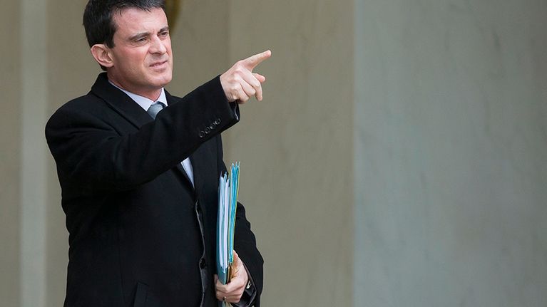 Ranskan sisäministeri Manuel Valls.