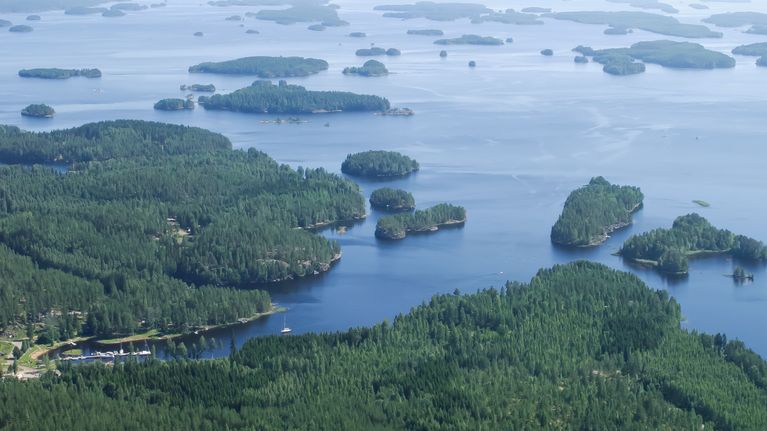 Ilmakuva Lomakeskus Järvisydämestä