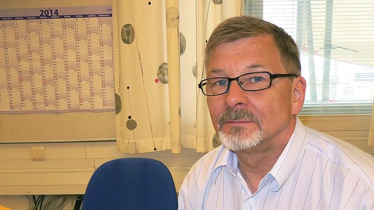 Itellan Lapin alueen pääluottamusmies Markku Hirvioja