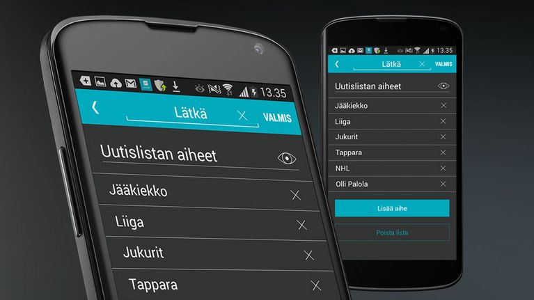 Havainnekuva Uutisvahtiin suunnitelluista uusista toiminnoista