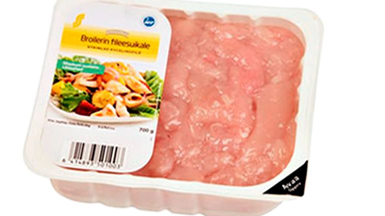 Broilerin fileesuikale.