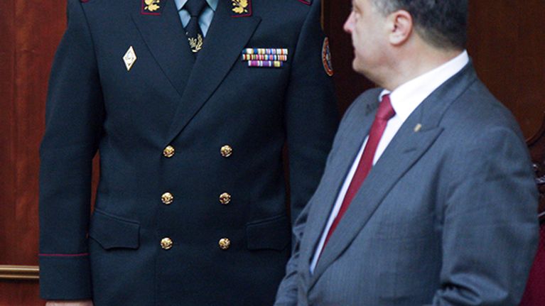 Valeri Heleteyja Petro Porošenko