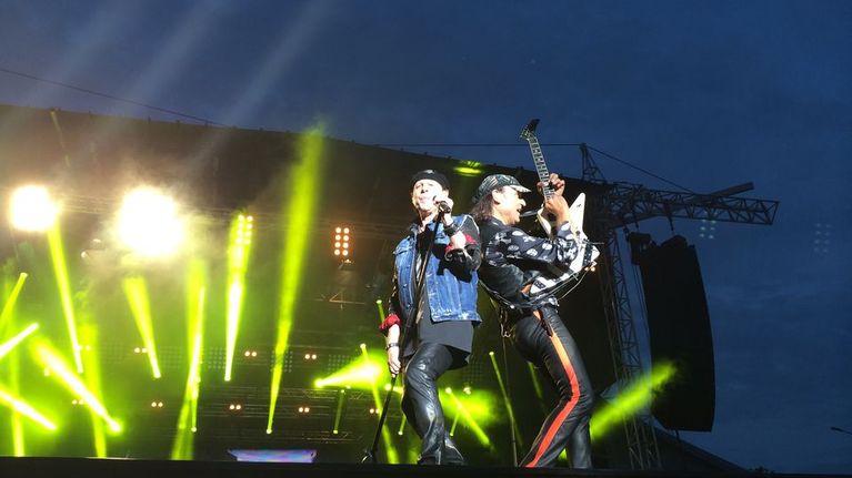 Scorpions esiintyi Lahden yössä