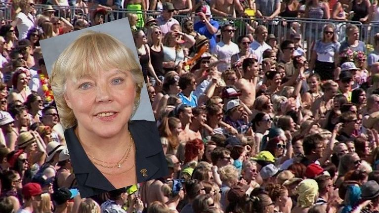 Kaupunginvaltuutettu Marjatta Räty. 