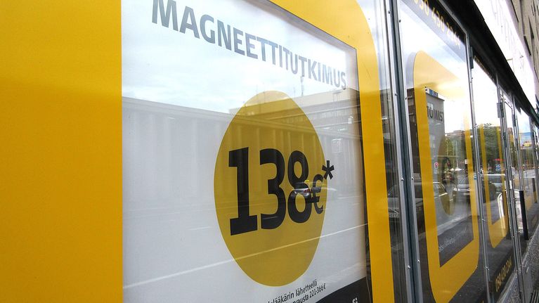 Magneettitutkimusen mainos