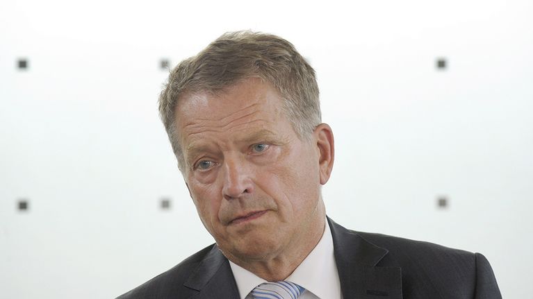 Tasavallan Presidentti Sauli Niinistö.