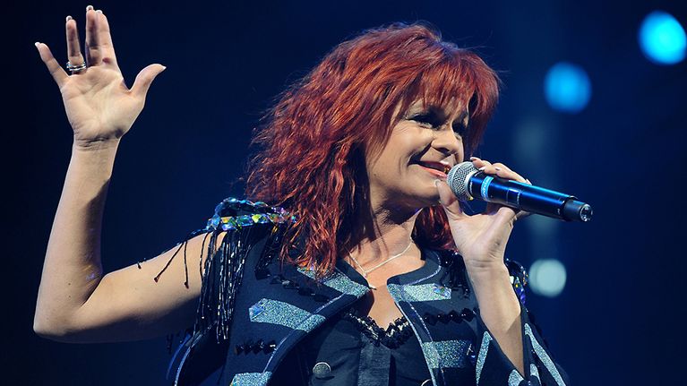 Saksalainen laulajatar Andrea Berg.