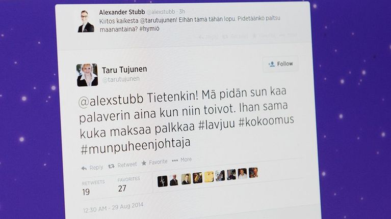 Twitter-sivusto.