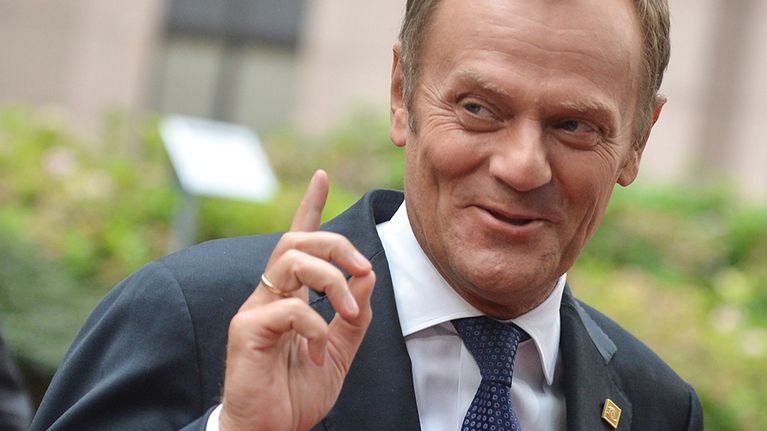 Puolan pääministeri Donald Tusk.