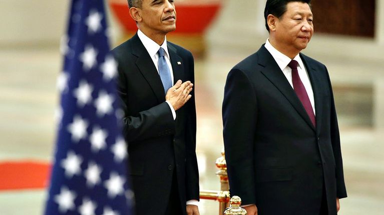 Barack Obama ja Xi Jinping.