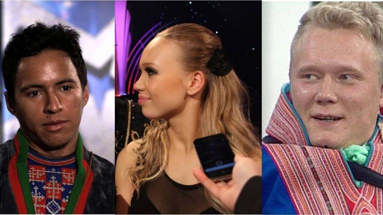 Jon Henrik Fjällgren, Agnete Johnsen ja Andte Gaup-Juuso