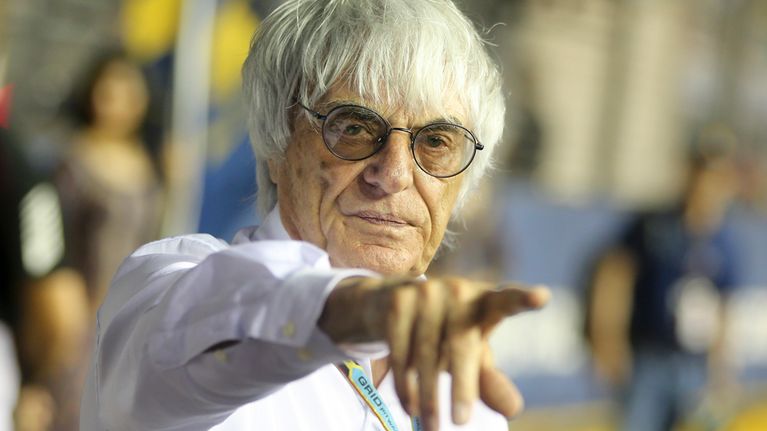 Bernie Ecclestone.