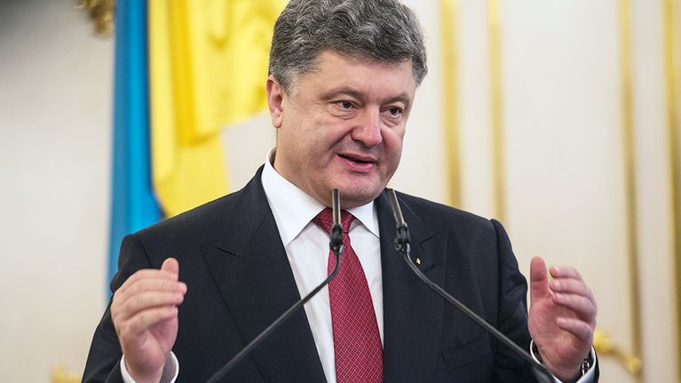 Ukrainan presidentti Petro Porošenko
