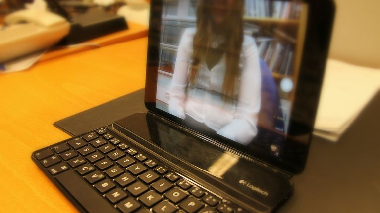 Video-CVn voi kuvata vaikka tabletilla.