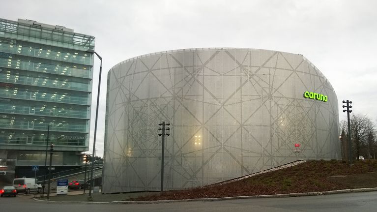 Carunan Keilaniemen sähköasema.