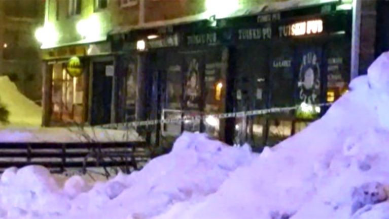 Oululainen Tuisku pub keskiviikkona 14. tammikuuta 2014.