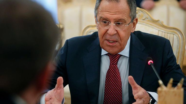 Venäjän ulkoministeri Sergei Lavrov.