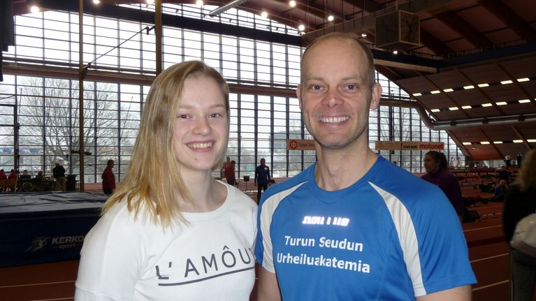 Wilma Murto ja Jarno Koivunen.