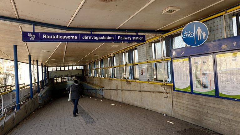Tapanilan asema Helsingissä.