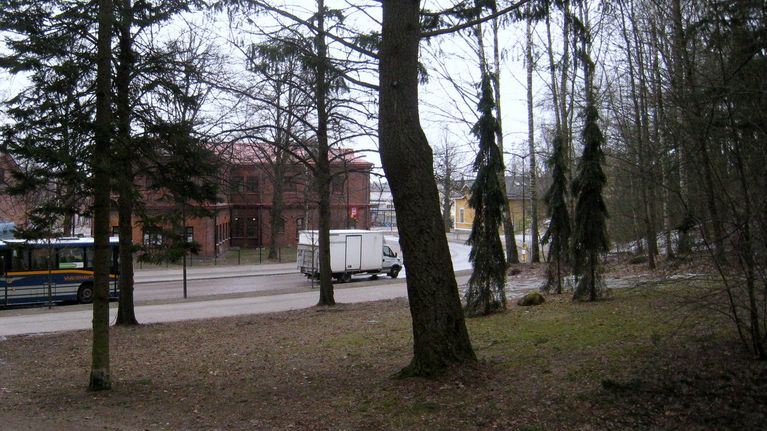 Syksyinen Rautatienpuisto