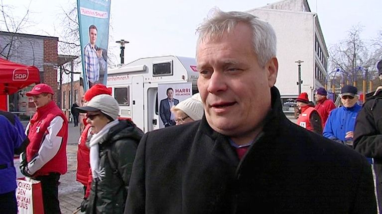 Antti Rinne Imatralla