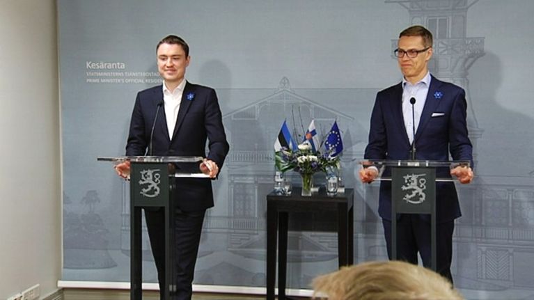 Taavi Roivas ja Alexander Stubb.