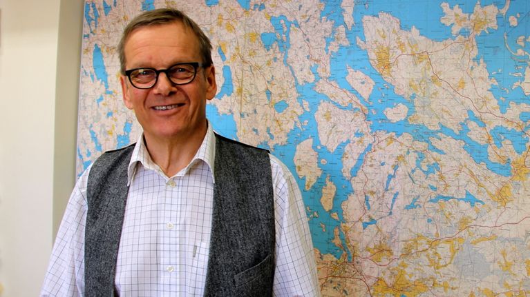 Savitaipaleen kunnanjohtaja Tapio Iso-Mustajärvi.