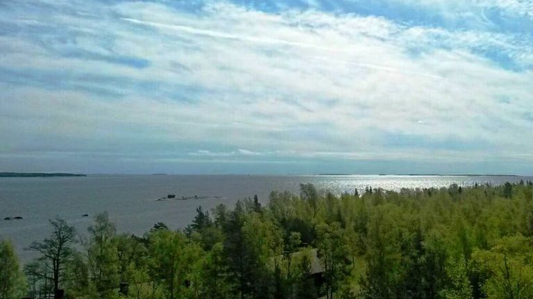 Näkymä Kotka Rankin säähavaintotornista