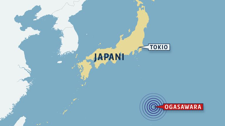 Japanin kartta.