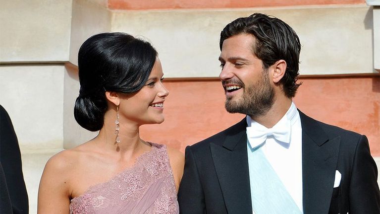 Sofia Hellqvist ja prinssi Carl Philip .