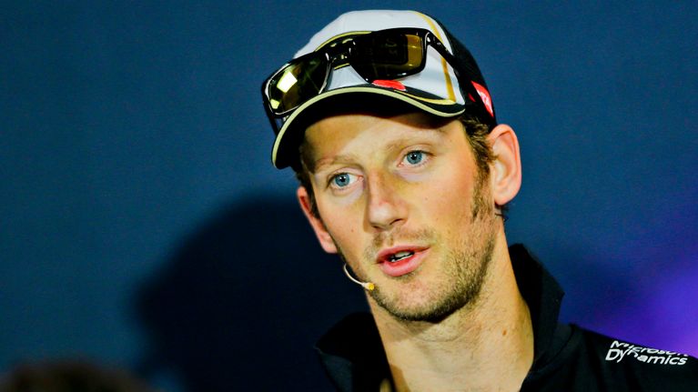 Romain Grosjean.