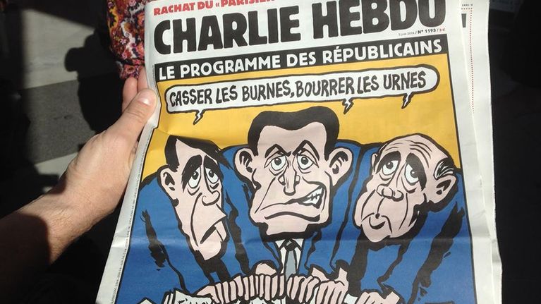 Charlie Hebdo lehti.