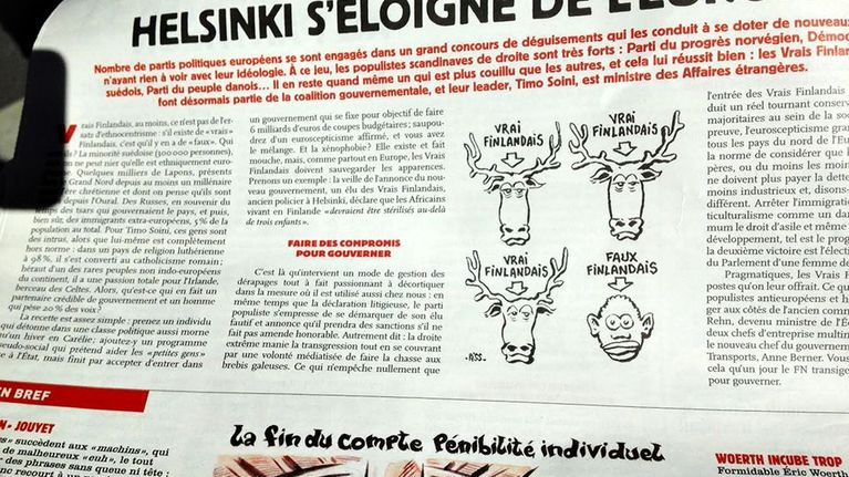 Charlie Hebdo lehti.