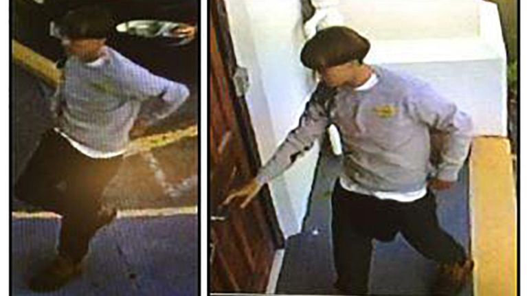 Charlestonin poliisilaitos julkaisi 18. kesäkuuta valvontakameran kuvia epäillystä ampujasta.