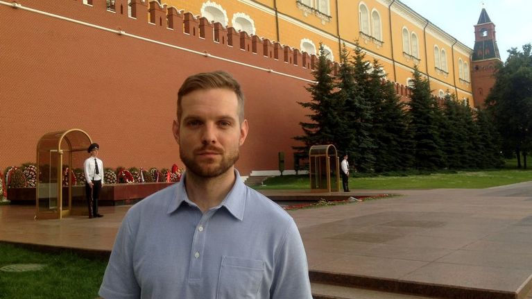 Erkka Mikkonen Moskovassa